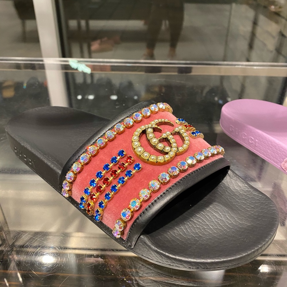 Gucci slides slippers brand new